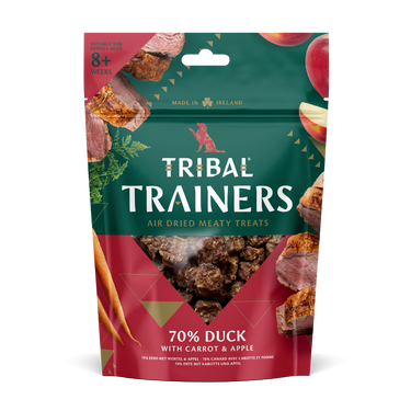 Tribal Trainers Duck Carrot & Apple Dog Treats 80g - 80g